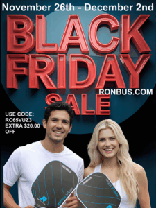Ronbus Pickleball Paddle Sale Black Friday