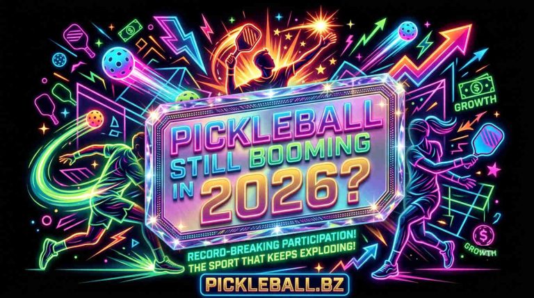 PICKLEBALL BOOM OR BUST
